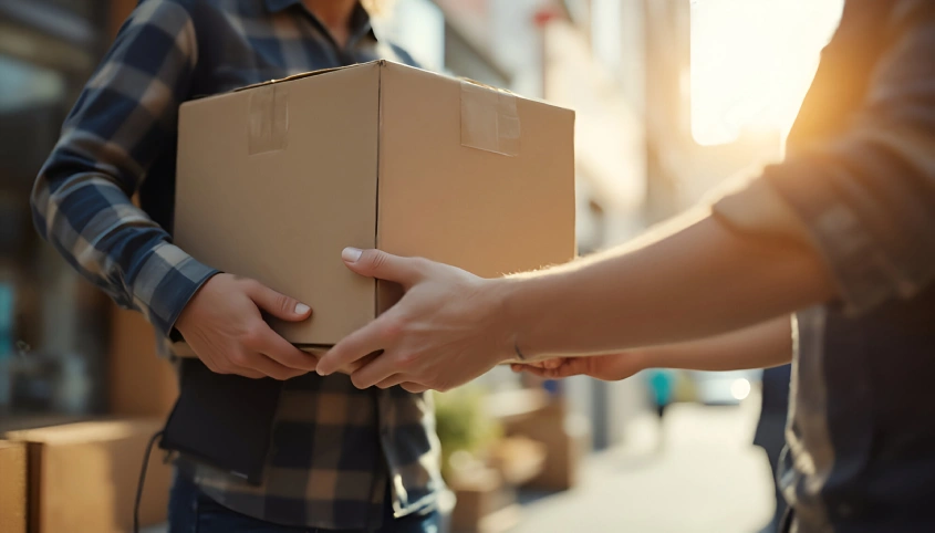سرویس جمعآوری مرسوله از درب منزل